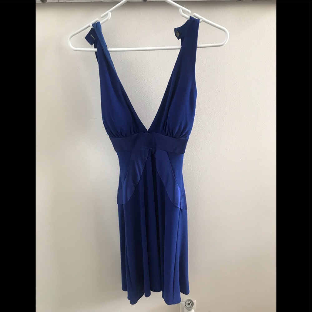 Royal blue dress